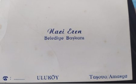 Naci Eren ve Uluköy, unutulmaz bir kartvizit