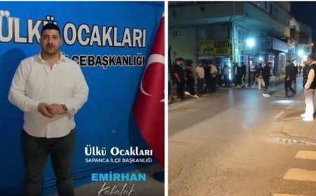 Sapanca'da Ülkü Ocakları Başkanı Silahlı Kavgada Vuruldu