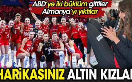 ABD'ye iki büklüm gittiler Almanya'ya sahayı dar ettiler. Harikasınız Altın Kızlar