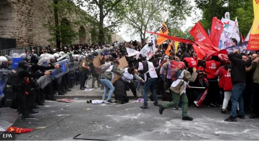 1 Mayıs'ta Taksim'e gitmek isteyen 217 kişi gözaltına alındı