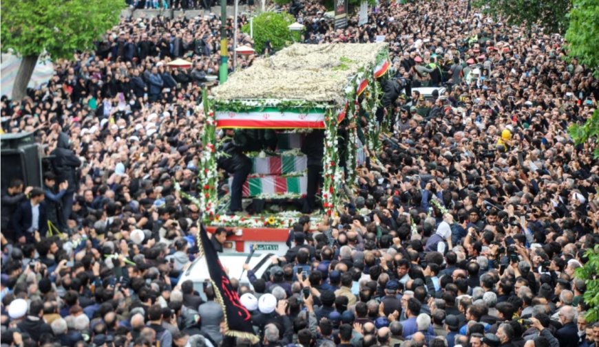 Reisi için ilk cenaze töreni Tebriz’de; İran Cumhurbaşkanı Perşembe günü doğduğu Meşhed’de defnedilecek