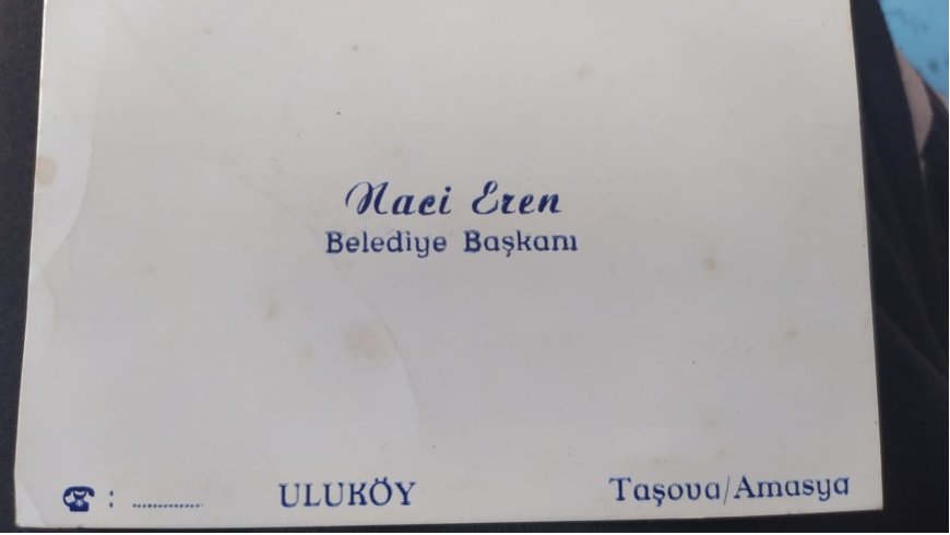 Naci Eren ve Uluköy, unutulmaz bir kartvizit