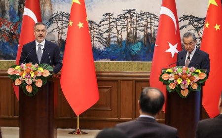 Hakan Fidan'dan 'toprak bütünlüğü' mesajı: Çin'de iç karışıklık çıkarmaya çalışanları desteklemiyoruz