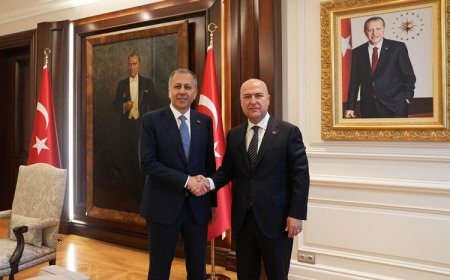 CHP'li Bakan'dan İçişleri Bakanı Ali Yerlikaya'ya Ziyaret