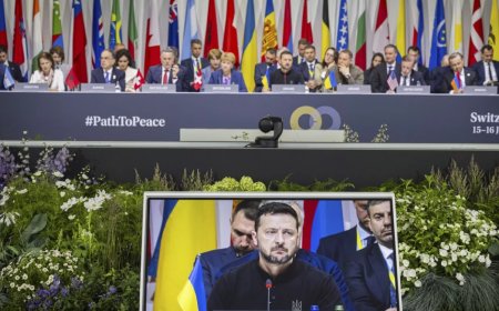 Ukrayna'nın 'toprak bütünlüğü'nün talep edildiği Barış Zirvesi bildirisine 8 ülke onay vermedi