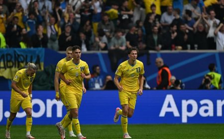 EURO 2024: Ukrayna, Slovakya'yı yendi