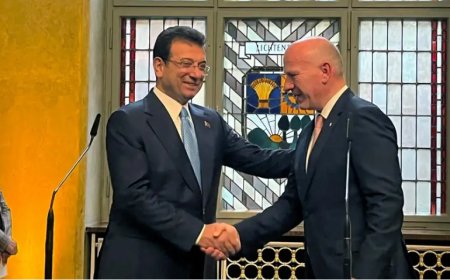 İmamoğlu ve Wegner’den demokrasi ve özgürlükler vurgusu