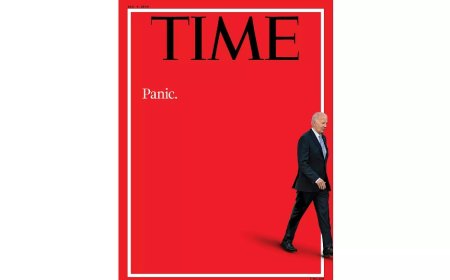 Biden'ın Trump karşısındaki performansı TIME kapağında: Demokratlar 'Panik' içinde