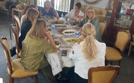 Ceyda Bölünmez Çankırı,  Kıbrıs Türk Kadınlarıyla bir araya geldi!