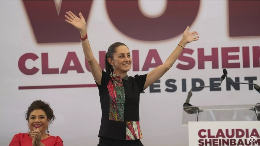 Claudia Sheinbaum, Meksika'nın ilk kadın devlet başkanı seçildi