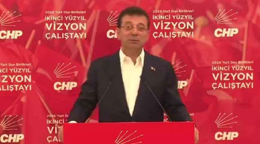 İmamoğlu’ndan parti içine mesaj: CHP değişime kendisinden başlamalı