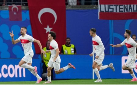 Türkiye, Avusturya'yı 2-1 ile geçerek EURO 2024'te çeyrek finale yükseldi