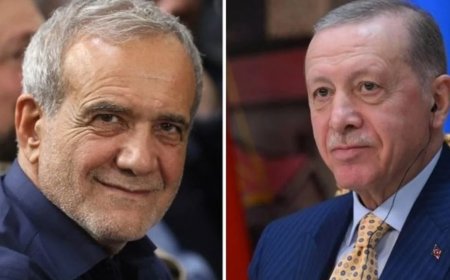 Erdoğan ve Pezeşkiyan görüştü