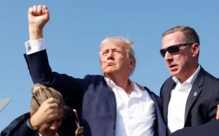 Donald Trump'ın mitingi sırasında silah sesleri duyuldu, durumunun iyi olduğu açıklandı