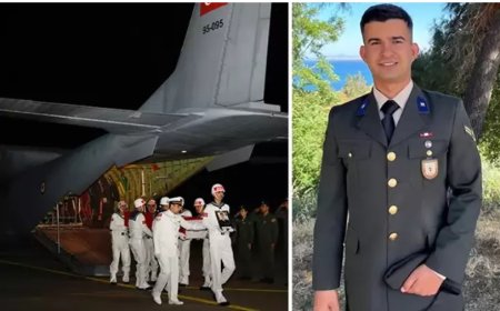 Şehit Bahadır Rıdvan Talay'ın yürek burkan görüntüsü