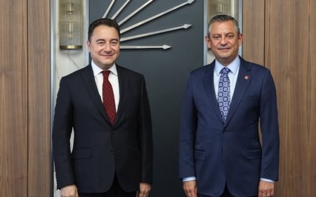 CHP Genel Merkezi'nde sürpriz zirve: Ali Babacan'dan Özgür Özel'e ziyaret