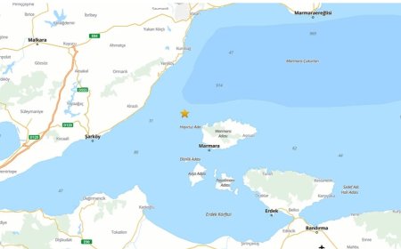 Tekirdağ ve Balıkesir'de hissedildi: Marmara'da 4.4 büyüklüğünde deprem