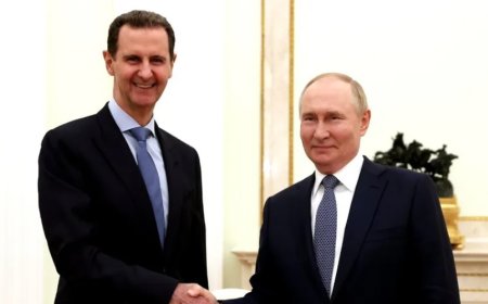 Putin ile Esad, Moskova'da görüştü