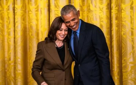 Barack Obama, Kamala Harris'e desteğini açıkladı