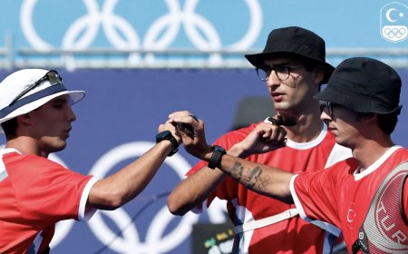 Türk Erkek Okçuluk Takımı Kolombiya’yı 5-4 yenerek çeyrek finale yükseldi