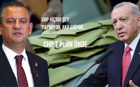 MetroPOLL Anketi: CHP, İlk Kez AK Parti'nin 7 Puan Önünde