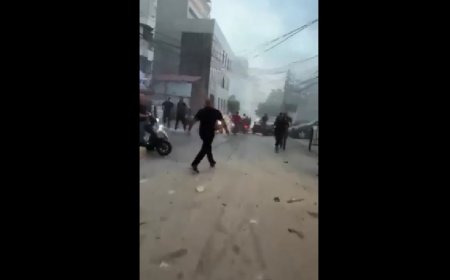 Beyrut'ta Şiddetli Patlama: İsrail'in Saldırısı Büyük Panik Yarattı