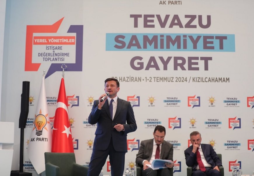 Hamza Dağ: "AK Parti, Milletin Sesine Kulak Vererek Daha İyi Hizmet İçin Çalışıyor"