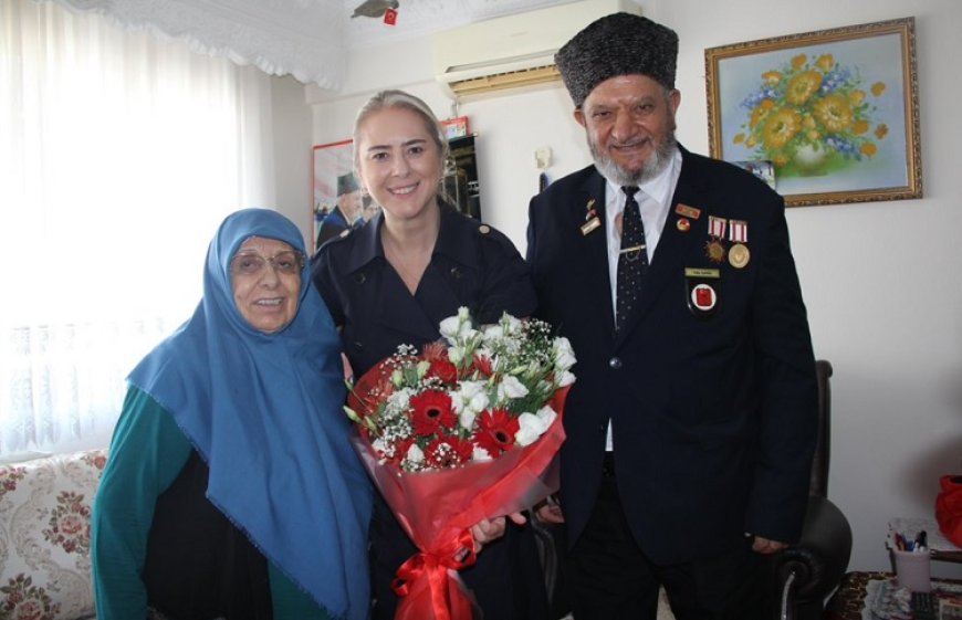 Ceyda Bölünmez Çankırı'dan Anlamlı Ziyaret: Kıbrıs Gazisi Edip Şahin'e Vefa