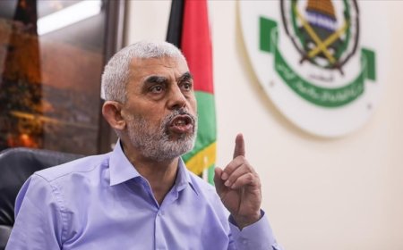 İsrail'e Hamas Şoku: Öldürülen Haniye'nin Yerine 7 Ekim'in Mimarı Sinvar Geçti