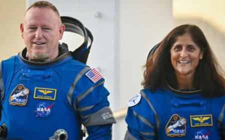 İki Amerikalı Astronot Uzayda Mahsur Kaldı: Sekiz Günlük Görev Sekiz Aya Uzayabilir
