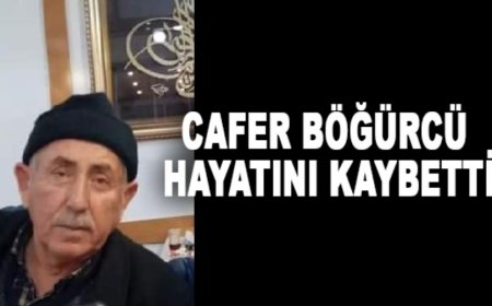 Taşova'nın Sevilen İsmi Cafer Böğürcü Hayatını Kaybetti