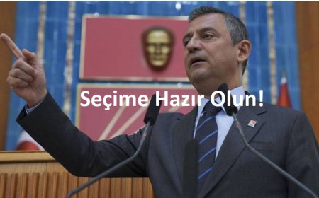 Özgür Özel'den Parti Teşkilatına Talimat:  Her An Seçime Hazır Olun