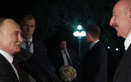 Putin ve Aliyev’den İlişkileri Geliştirme Mesajı