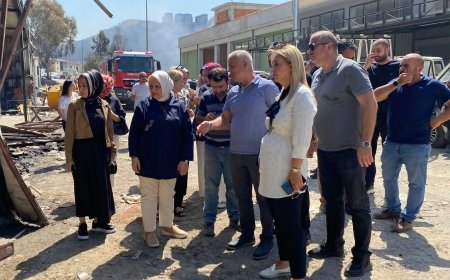 AK Parti'den Orman Yangınları Sonrası Esnaf Ziyareti:  Birlikte Yaralarımızı Saracağız