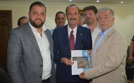MHP'den İESOB Başkanı Yalçın Ata'ya Ziyaret