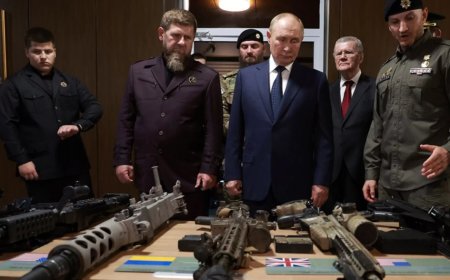Putin'den 13 Yıl Sonra Çeçenistan'a Sürpriz Ziyaret