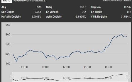 Ford Otosan Hisselerinde Büyük Hedef: Tacirler Yatırım, Hedef Fiyatı 1292 TL’ye Yükseltti