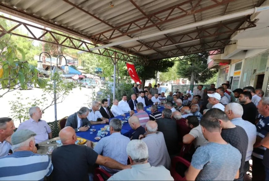 Amasya Valisi ve Amasya Milletvekili  Haluk İpek Uluköy'de!