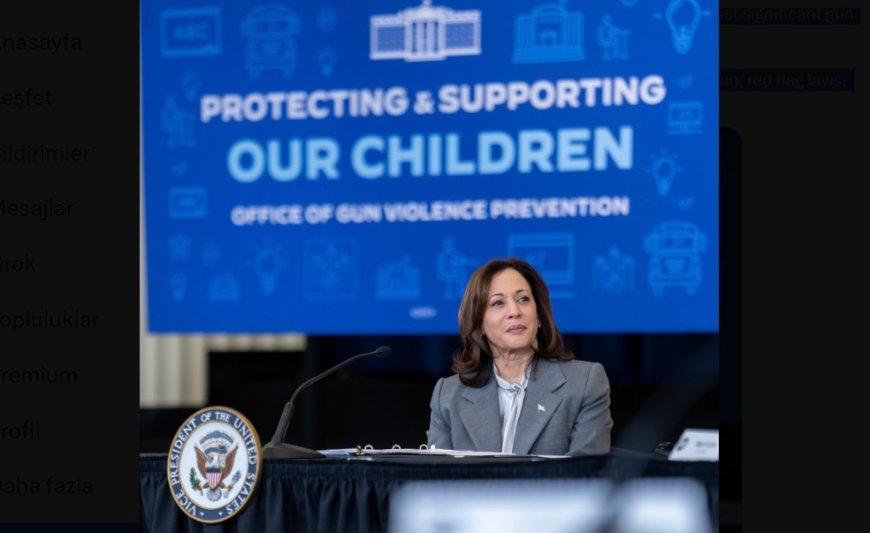 Vice President Kamala Harris Emphasizes Need for Further Action on Gun Safety