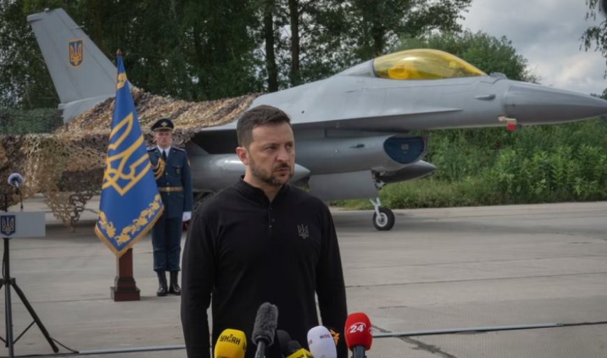 Zelenski, F-16 Düşmesinin Ardından Hava Kuvvetleri Komutanı Oleşçuk’u Görevden Aldı