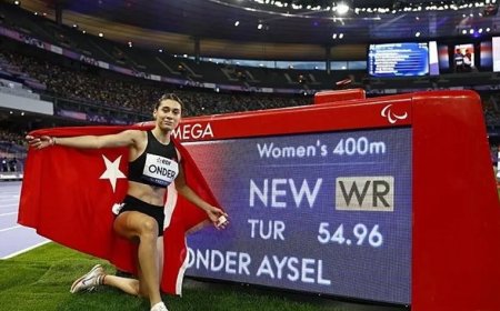 Aysel Önder'den Tarihi Başarı: Paralimpik Oyunları'nda Dünya Rekoru Kırdı
