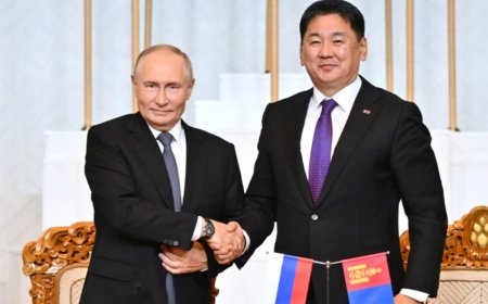 Putin'den Moğolistan'a Ziyaret: Uluslararası Ceza Mahkemesi'ne Meydan Okudu