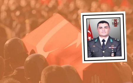 Pençe Harekat Bölgesi'nde Şehit Olan Piyade Binbaşı Osman Ayan İçin Taziye Mesajı
