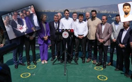 İzmir Körfezi’nde Balık Ölümleri Tartışması Arasında Sürpriz Doğum Günü Kutlaması