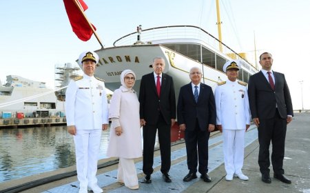 Cumhurbaşkanı Erdoğan, Atatürk’ün Manevi Mirası Savarona Yatını İnceledi