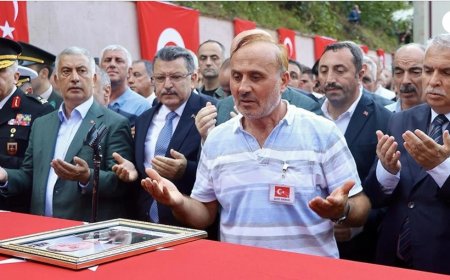 Şehit Üsteğmen Ömer Fatih Ayar, Son Yolculuğuna Uğurlandı