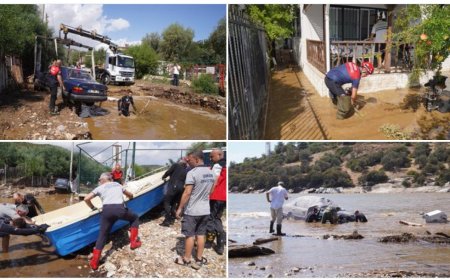İzmir, Rekor Yağışla Mücadele Ediyor: Belediye Ekipleri Sahada Teyakkuzda