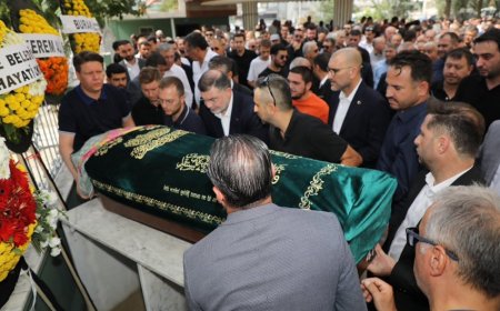 AK Parti Ailesi Eda İçelli'yi Son Yolculuğuna Uğurladı