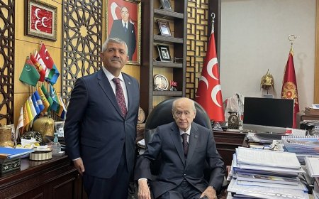 MHP İzmir İl Başkanı Veysel Şahin’den Anlamlı Ziyaret: Bilge Liderimizin Emir ve Talimatlarını Aldık
