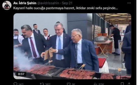 AK Partililerin Sucuk Mangal Keyfi Sosyal Medyada Tepki Topladı: Yiyin Efendiler Yiyin